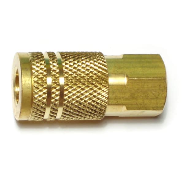1/4IP Brass Female Air Hose Couplers 4PK